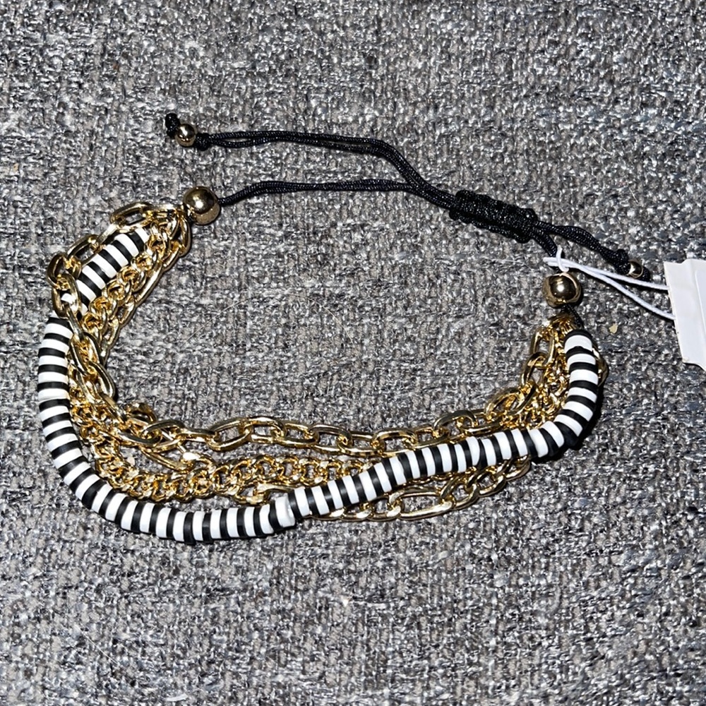 Mika Sequin Chain Bracelet NWT